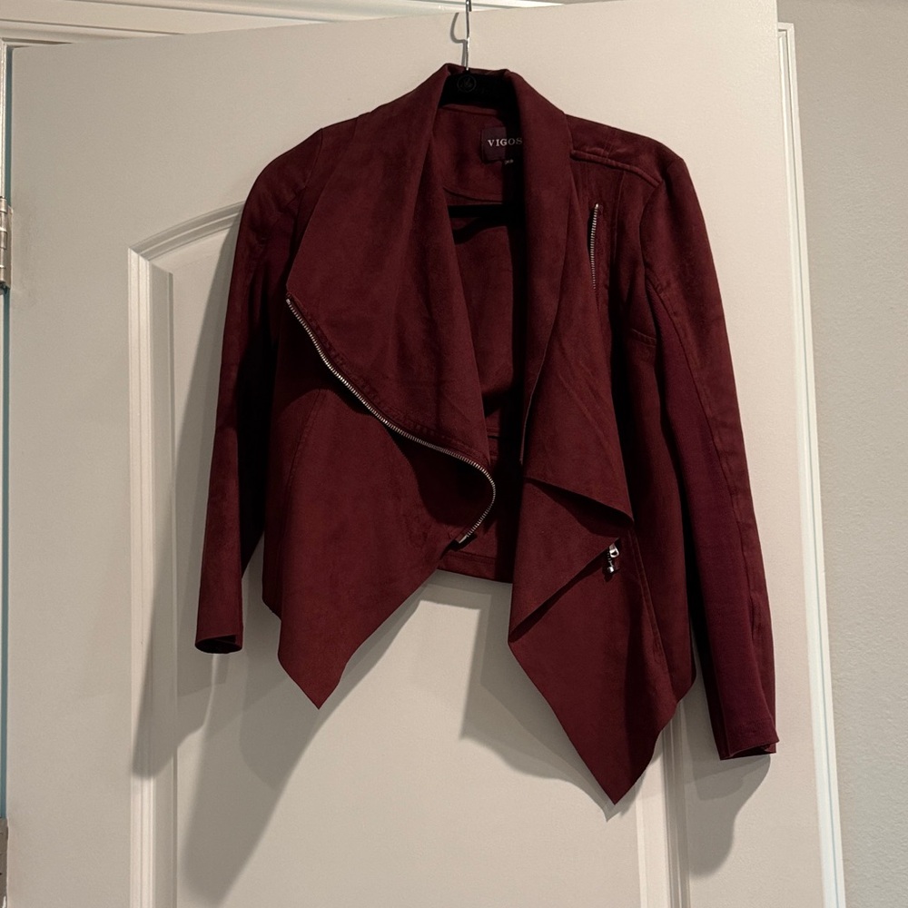Vero Moda Women's Deep Red Blazer